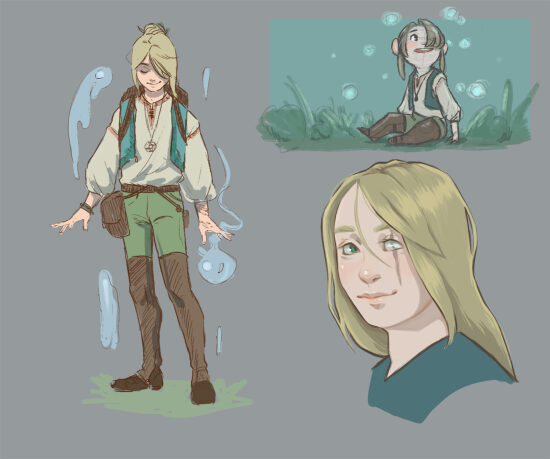 JDR Planche de Personnage: Dwann